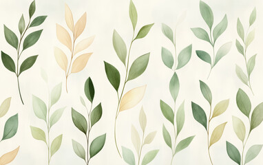  Retro style floral texture art background