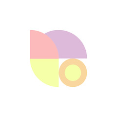 Pastel Bauhaus Geometric