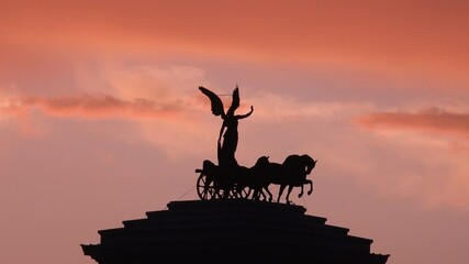Rome, Italy, Statue of Victor Emmanuel Monument, Altar Fatherland