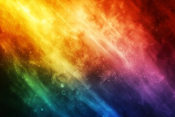 Fototapeta premium Rainbow Gradient Background: High-resolution, smooth rainbow gradient texture with soft transitions