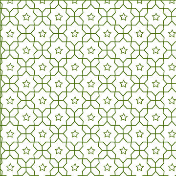ramadan geometric seamless pattern background