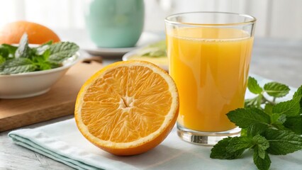 fresh orange juice