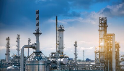 Industrial Chemical Refinery Equipment Stock Photos for Business and Finance Use