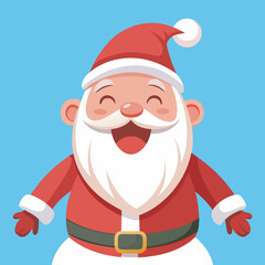 cartoon santa claus
