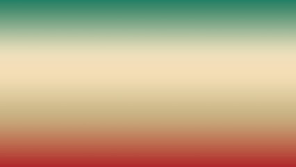 blurred vintage Christmas season palette mixture of Upsdell Red ,  French Beige , Dutch White and Green-Cyan Turquoise solid color linear gradient background