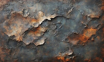 Abstract Rustic Texture with Warm Tones and Weathered Surface