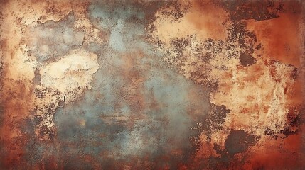 Obraz premium Abstract Rustic Texture with Warm Tones and Weathered Surface