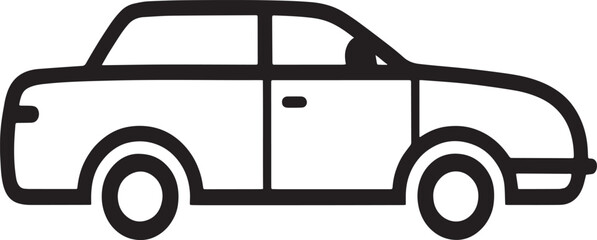 Car silhouette vector art, Icons, graphics, automobile, automotive, auto, vehicle, transportation, transport, truck, van, illustration, wheel, drive, old, design, travel, vintage, classic, traffic