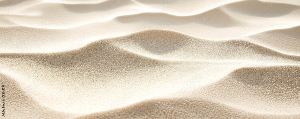Poster subtle sand texture with soft shadows evoking relaxed beach and summer vibes for product mockups