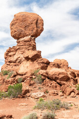 Fototapeta premium Balanced Rock, Arches National Park, Utah, USA