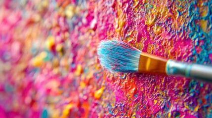 Fototapeta premium brush and paint
