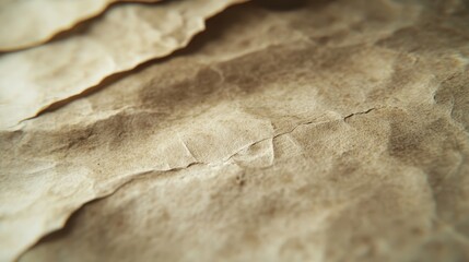 Fototapeta premium A rustic, textured background resembling aged parchment, with a vintage feel.