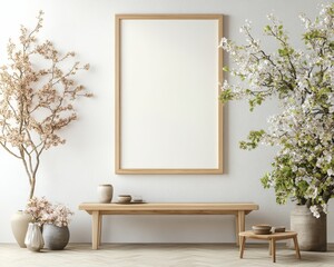 Stunning 3D Illustration of a Vertical Rectangular Frame Perfect for Graphic Design and Creative Projects