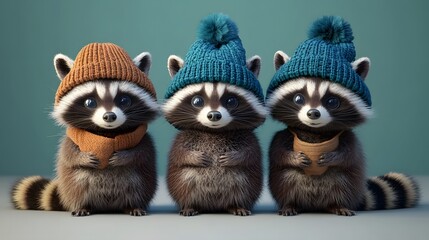 Fototapeta premium Christmas and winter holidays illustration AI generated illustration