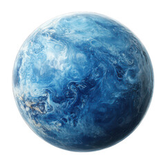 Exploring the Mysterious Beauty of Neptune: Insights into the Distant Planet's Atmosphere, Composition, and Its Role in Our Solar System, on the transparent background