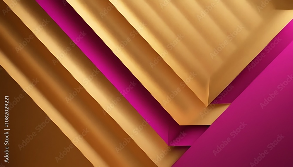 Fototapete abstract texture of colored paper. geometric shapes and lines in bright colors. place for text. mult
