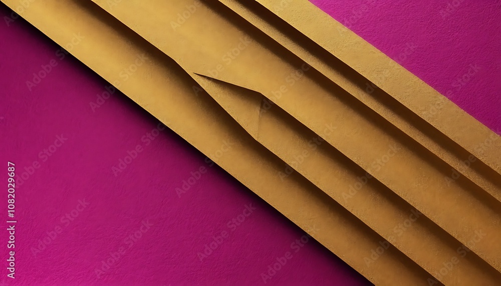 Fototapete abstract texture of colored paper. geometric shapes and lines in bright colors. place for text. mult