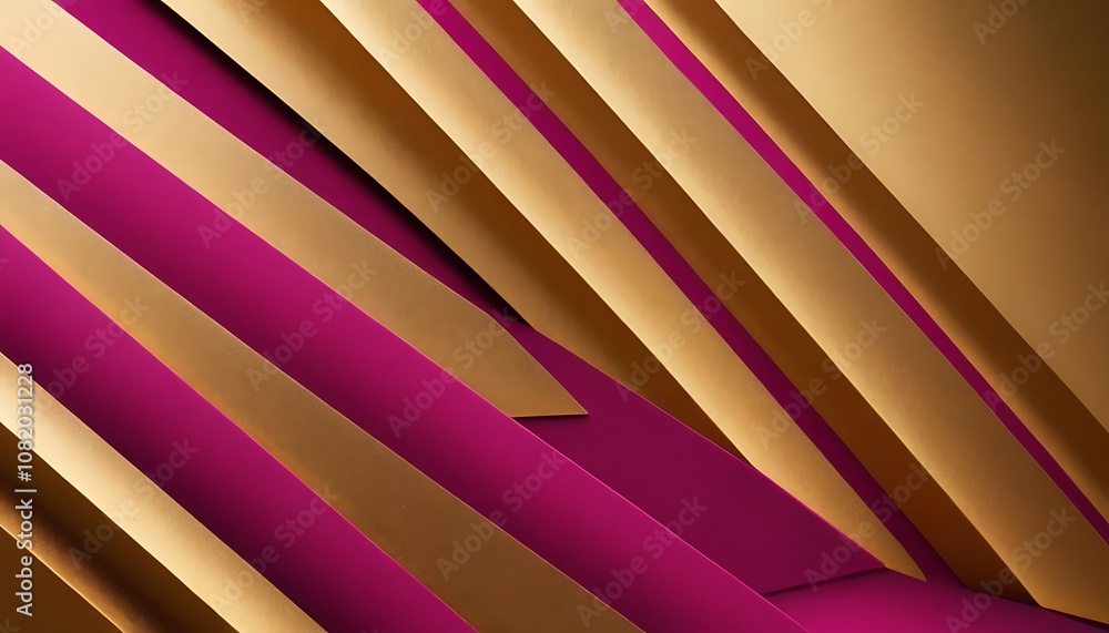 Fototapete abstract texture of colored paper. geometric shapes and lines in bright colors. place for text. mult
