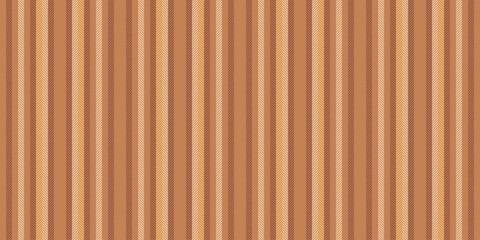 Place vector vertical textile, stripe fabric stripe texture. Repetitive background seamless pattern lines in orange and red colors.