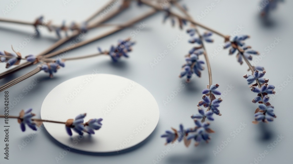Poster a close-up shot of colorful flowers surrounding a small white button, ideal for use in decorative or