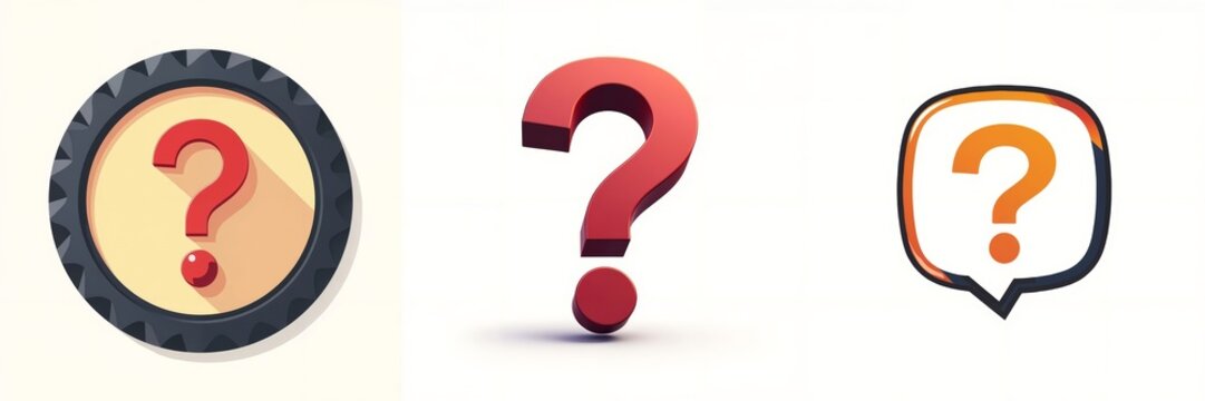 Question Mark Icon for Frequently Asked Questions (FAQ) Section