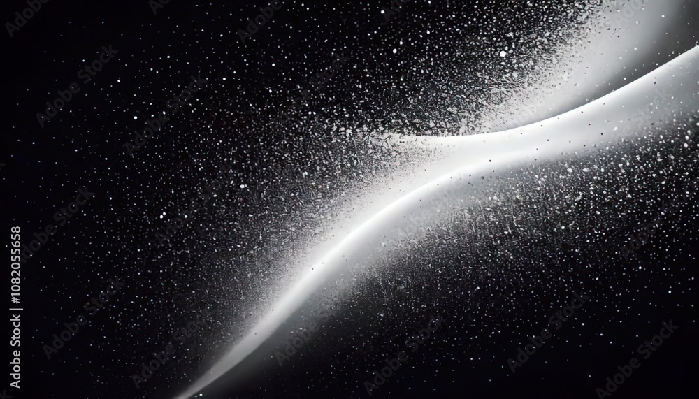 Poster abstract noise texture shape with a black and white grainy background