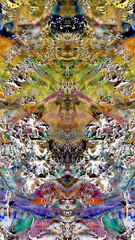 Abstract art background . Hand painting artwork on canvas .