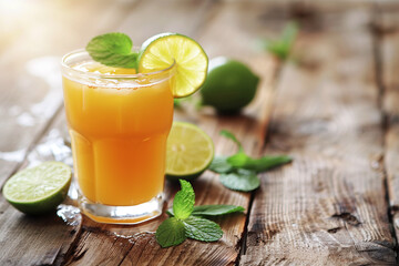 A Vibrant and Healthy Tropical Beverage