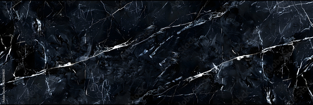 Poster black marble texture background with intricate patterns and textures