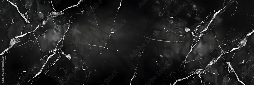 Poster black marble texture background with intricate patterns and textures