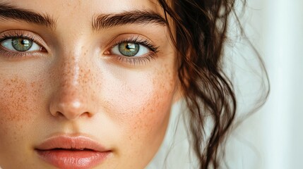 Closeup of a woman using oilbased skincare products for beauty cleansing and wellness Featuring facial oils serum retinol or antiaging moisturizer in liquid or mask form