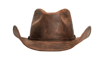 Cowboy hat display studio product photography isolated close-up western culture