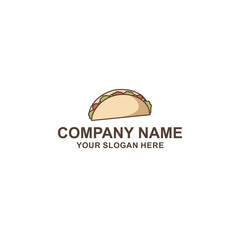 Kebab logo vector illustration