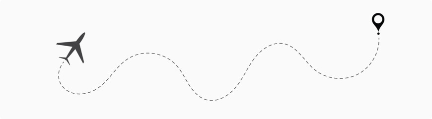 Winding road. Journey traffic curved highway. Road to horizon in perspective. Winding asphalt empty line isolated vector