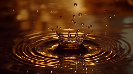 water drop splash