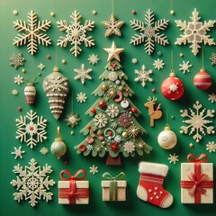 christmas tree with gifts