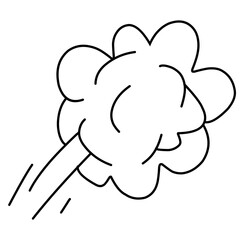 hand-drawn cute cartoony expression sign doodle line strokeemoticon effects design elements