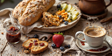 Golden Hour Breakfast: Family and Freshness