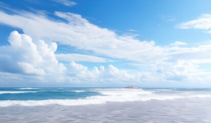 Obraz premium sky and ocean background