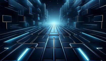 abstract background with squares