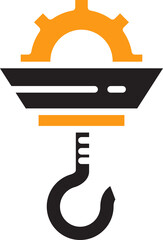Hoist Crane Hook Icon
