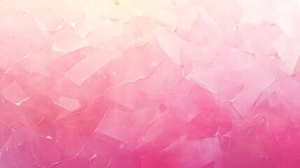 Fototapeta premium Abstract pink and white background of translucent crystals.