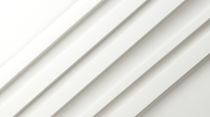 Obraz premium Abstract white diagonal stripes with shadow.