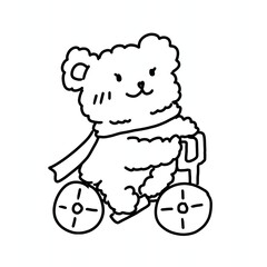 Christmas little bear