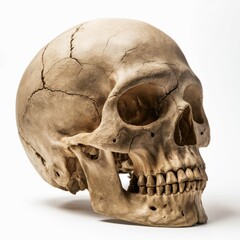 Human Skull Profile 