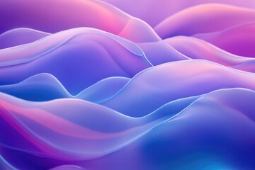 Obraz premium Close-up view of a vibrant purple and blue background, great for digital art or design