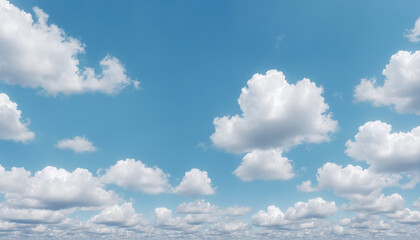 blue sky with clouds