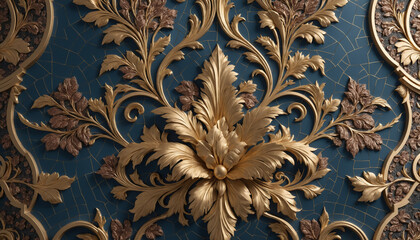 wallpaper with floral pattern