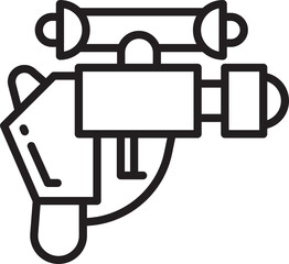 Space Blaster Gun Icon
