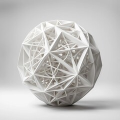 abstract crystal ball